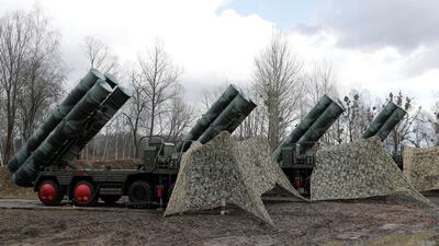Russia's highly advanced S-400 surface-to-air missile system at a military base outside near Kaliningrad, Russia March 11, 2019. Reuters
