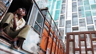 There has been another arrest in India's 2G scandal. AFP Photo/Indranil Mukherjee