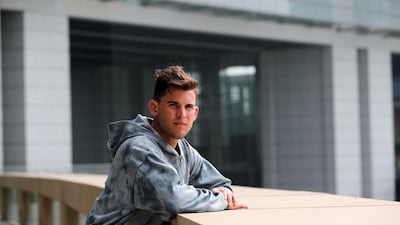 Dominic Thiem at the media Mubadala World Tennis Championship media day at the Four Seasons, Abu Dhabi. Chris Whiteoak / The National