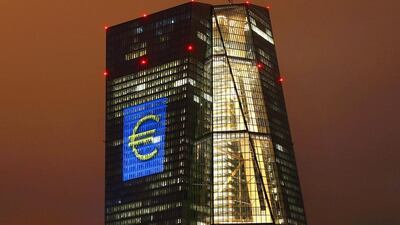 The Brexit referendum and the US election have produced what the European Central Bank calls its 'composite indicator of systemic stress'. Above, the ECB headquarters in Frankfurt. Kai Pfaffenbach / Reuters