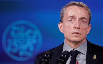 Intel chief executive Pat Gelsinger. Reuters