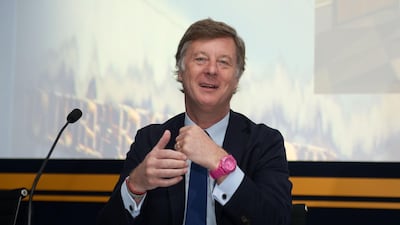 Chairman and CEO of French hotel operator AccorHotels Sebastien Bazin says the agreement to buy Movenpick Hotels will accelerate the operators growth in emerging markets. Eric Piermont / AFP