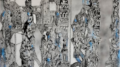 'City Tales' by Kevork Mourad. Courtesy of the artist and Tabari Artspace