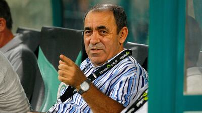 New Kalba head coach Lotfi El Benzarti. Jake Badger/The National
