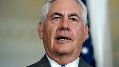 U.S. Secretary of State Rex Tillerson