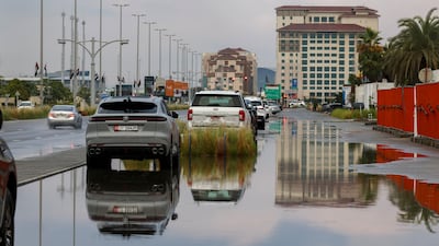 Abu Dhabi weather images. Victor Besa / The National