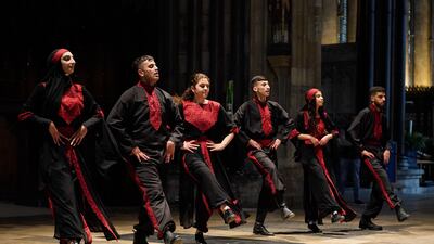 Alrowwad dancers were touring in the UK in December to showcase the talents of young people from Aida camp.
