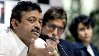 The Bollywood film director Ram Gopal Varma, left, has praised the latest Mission: Impossible film and simultaneously criticised Bollywood filmmaking. Manpreet Romana / AFP