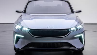 The TOGG car will become the first domestically designed Turkish automobile. EPA