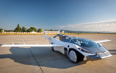 The AirCar is able to reach an altitude of 8,000 feet and reach speeds of more than 160kph. Photo: Klein Vision