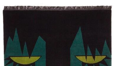 Up to $5,000 (Dh18,365): Goodnight by Carpets by Cecilia Setterdahl. Courtesy of CarpetsCC by Cecilia Setterdahl