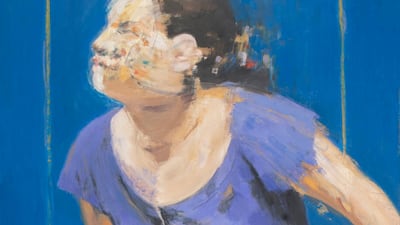 'Girl on a Chair' by Samir Fouad. Courtesy of the artist