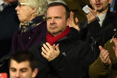 Manchester United's executive vice-chairman Ed Woodward. AFP