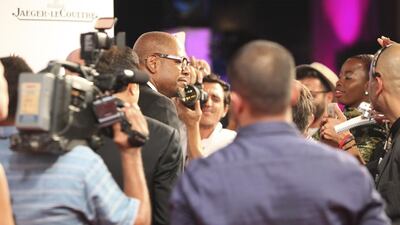 The Abu Dhabi Film Festival opening night was as big as usual. Oscar award winning actor Forrest Whitaker was the man of the hour. The event was held at the Emirates Palace. Lee Hoagland / The National