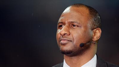 Patrick Vieira, now the manager of New York City FC, was captain the last time Arsenal won the Premier League. Franck Fife / AFP