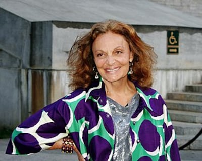 December 31 is also fashion designer Diane von Furstenberg's birthday. Photo: DVF