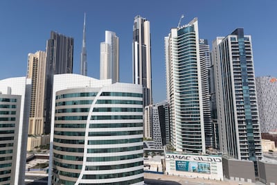 Florence Reynolds said that living in Business Bay has given her stability as a single woman living in the city. Antonie Robertson / The National