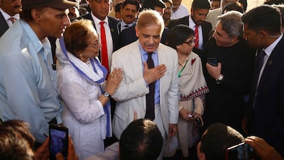 Pakistan's Prime Minister Shehbaz Sharif was elected as Pakistan's new prime minister earlier this month. EPA