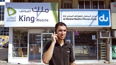 The UAE was the last GCC country to offer mobile number portability, receiving 5,000 porting requests in the first 10 days of the service’s availability. Philip Cheung / The National