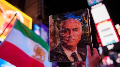 Many Iranian Americans have taken to the streets of the US and elsewhere in support of Reza Pahlavi as a transitional leader in Iran. AFP