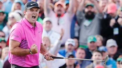 Patrick Reed clinched the first major golf trophy of his career. Erik S Lesser / EPA