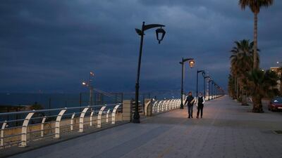 Lebanon has taken strict measures to limit the spread of the coronavirus. AP