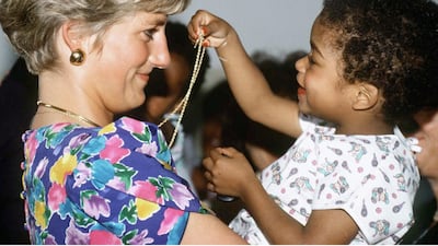 Diana, Princess of Wales, was a huge supporter of charitable causes during her life. Getty Images