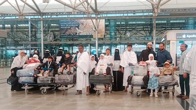 Eighteen members of the Naseeruddin family were among 45 killed when a tanker collided with a bus, which then caught fire, near Madinah. Photo: Naseeruddin family