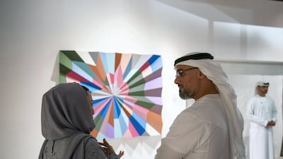 Three selected artists – Ayesha Hadhir, Rawdha Khalifa Al Ketbi and Shaikha Fahad Al Ketbi – have undertaken a year-long project culminating in the realisation of a new art work or project which was unveiled at Abu Dhabi Art on Saturday