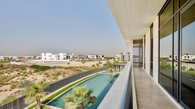 Views from the spacious upstairs terrace. Courtesy Luxhabitat Sotheby's International Realty