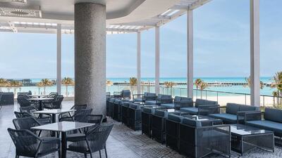 Al fresco dining awaits at Sea Breeze restaurant, one of several options at the Regal Heights Hotel.