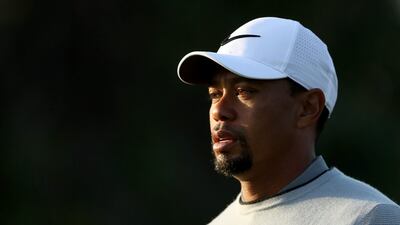 Tiger Woods of the United States during the Pro-Am for the 2017 Omega Dubai Desert Classic on the Majlis Course at the Emirates Golf Club on February 1, 2017 in Dubai, United Arab Emirates. David Cannon / Getty Images