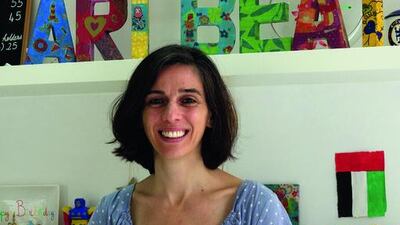 Samia Shehadeh was an executive coach before leaving that career to open Art Beat studio with her younger sister. Courtesy of Amanda Shehadeh