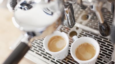 Espresso coffee. Getty Images