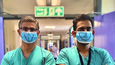 After a long week looking after patients, they wanted to lift the mood. Imogen Johnston/NPG