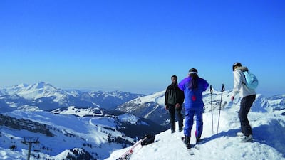 The mountains around the charming town of Morzine, near Pointe de Mossettes in the Portes du Soleil ski area in France, offer 650km of runs that are easily accessible from Geneva. Photo by Rosemary Behan