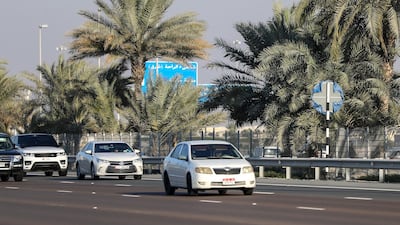 Police are warning parents over the dangers of underage driving after 342 people aged under 18 were arrested in Abu Dhabi in the last six months. Victor Besa / The National