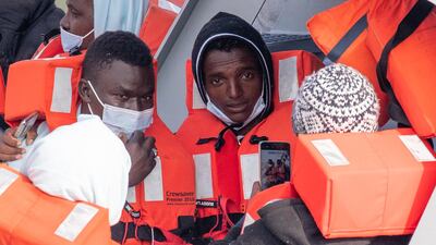 This summer has seen an increase in people making the journey in small crafts. Getty Images