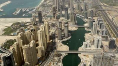 The Dubai skyline looking at Sheikh Zayed Road. Dubai was ranked as the 52nd most expensive city in the world in the annual Mercer survey.