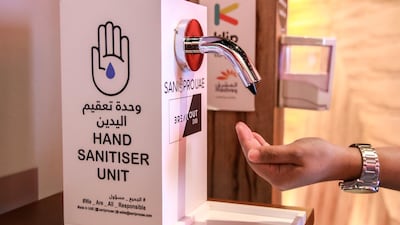 Health and safety measures were in place at Breakout DXB festival. Courtesy Hyku D Photography