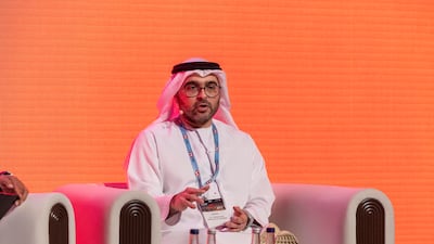 Mohammad Abdulrahman Alhawi, Undersecretary of the Ministry of Investment, says the overall stock of FDI in the UAE this year might be fractionally lower than the record achieved in 2025. Antonie Robertson / The National
