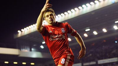 3rd) Steven Gerrard (Liverpool) Six wins.