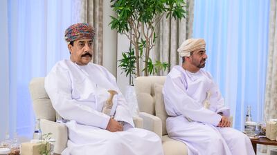Dr Albusaidi attends the meeting Al Shati Palace.