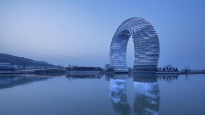 3: Sheraton Huzhou Hot Spring Resort, Huzhou, China. Architect: MAD Shanghai Xian Dai Architectural Design. 102m, 27 storeys. Copyright Xiazhi_a