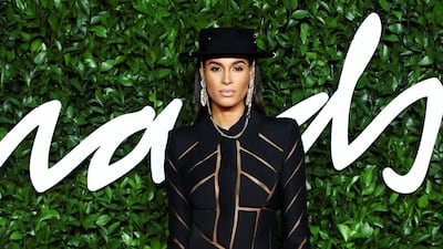 Cindy Bruna arrives at the 2019 British Fashion Awards in London on December 2, 2019. Reuters