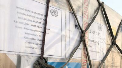 Much-needed humanitarian aid and medical supplies have been sent from the World Health Organisation’s (WHO) Logistics Hub in Dubai to Sudan