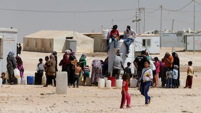 Syrian refugees at the Zaatari camp in Jordan no longer have to queue for water. Reuters