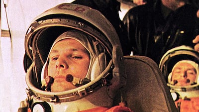 The Vostok SK-1, worn by Yuri Gagarin from the Soviet Union who was the first human in space. Courtesy: Nasa