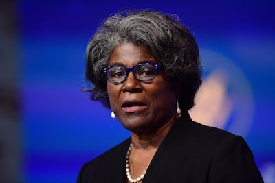 Linda Thomas-Greenfield. Getty Images / AFP