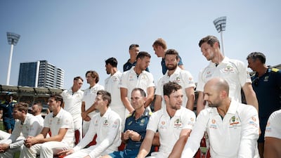 The Australia squad. Getty